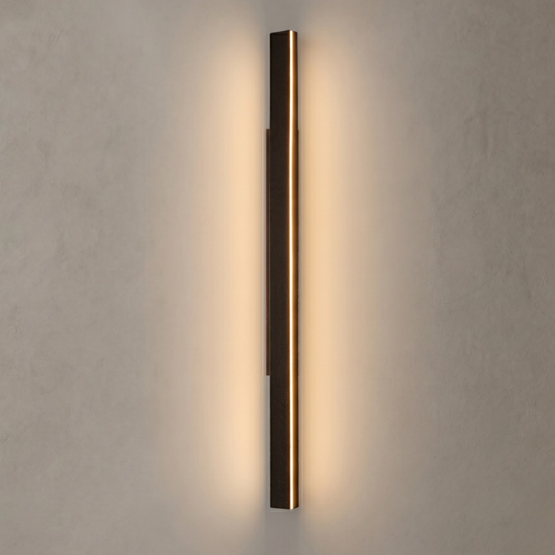 LED Outdoor Wall Light Fixture – Modern Waterproof Linear Exterior Wall Light