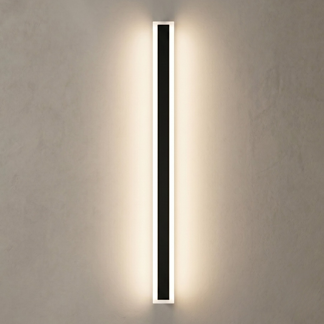 Outdoor Wall Light Fixture – Modern Waterproof Linear LED Wall Sconce