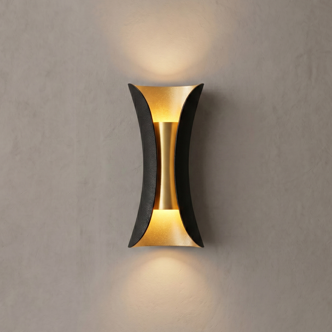 Outdoor Wall Light Fixture – Waterproof LED Up and Down Exterior Wall Sconce