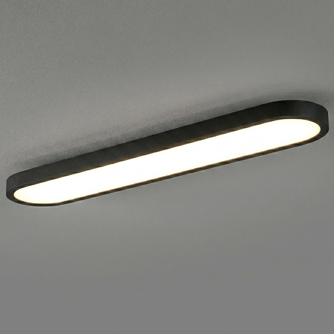 Modern Oval LED Ceiling Light Fixture – Flush Mount Ceiling Light