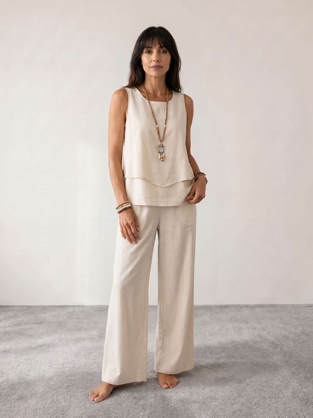 Printed Top – Elegant Warm-Weather Look
