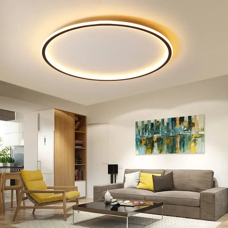 LED Flush Mount Ceiling Light Fixture –  Round Ceiling Light