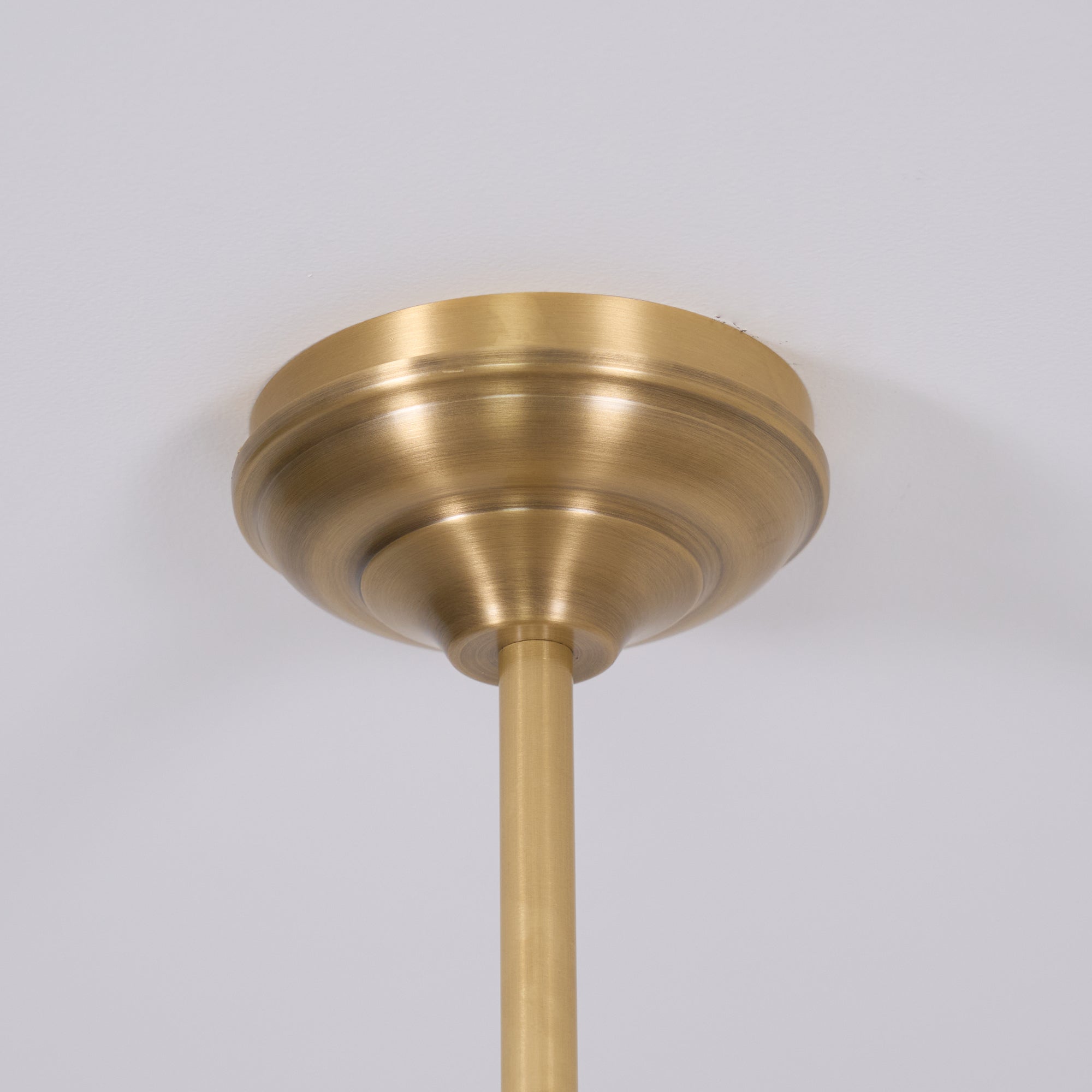 Vintage 2-Light Kitchen Island Pendant Light – Brass Linear Ceiling Light