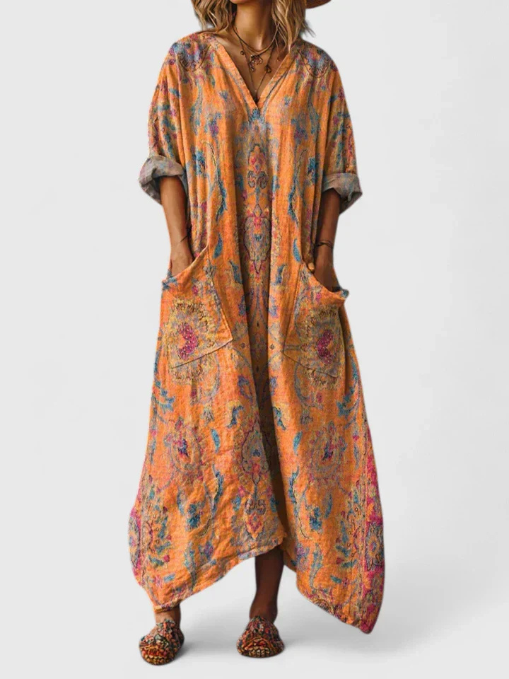 Boho Maxi Dress – Relaxed Daytime Look