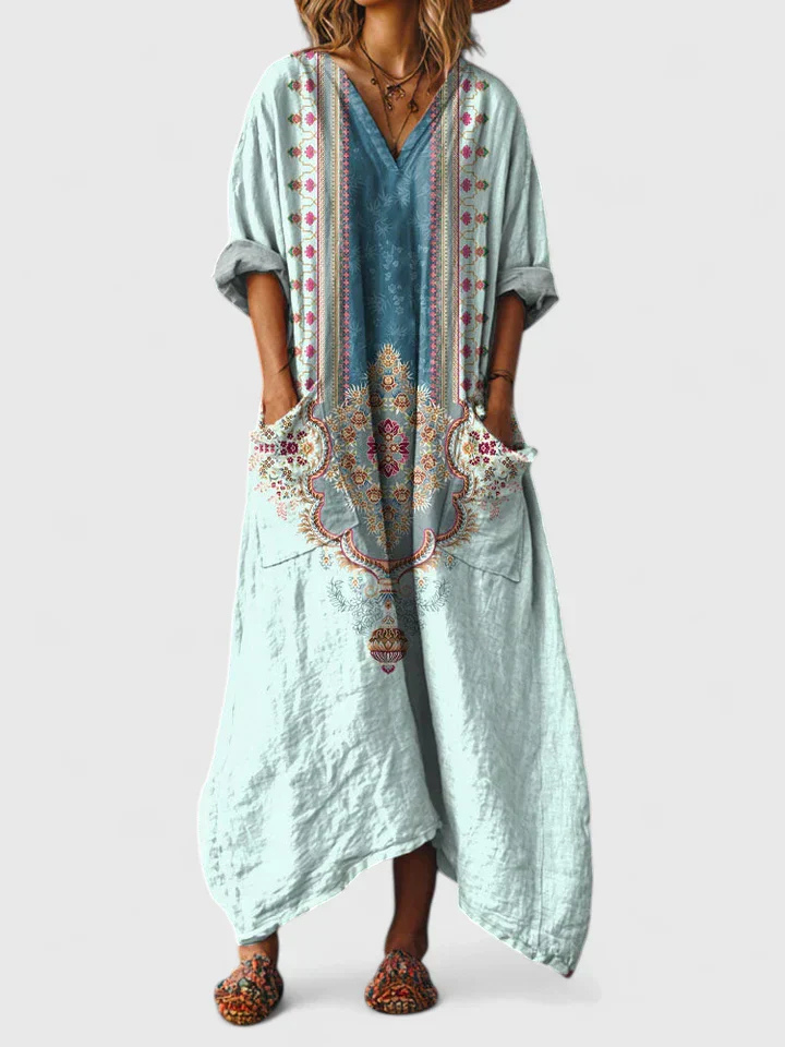Boho Maxi Dress – Relaxed Daytime Look