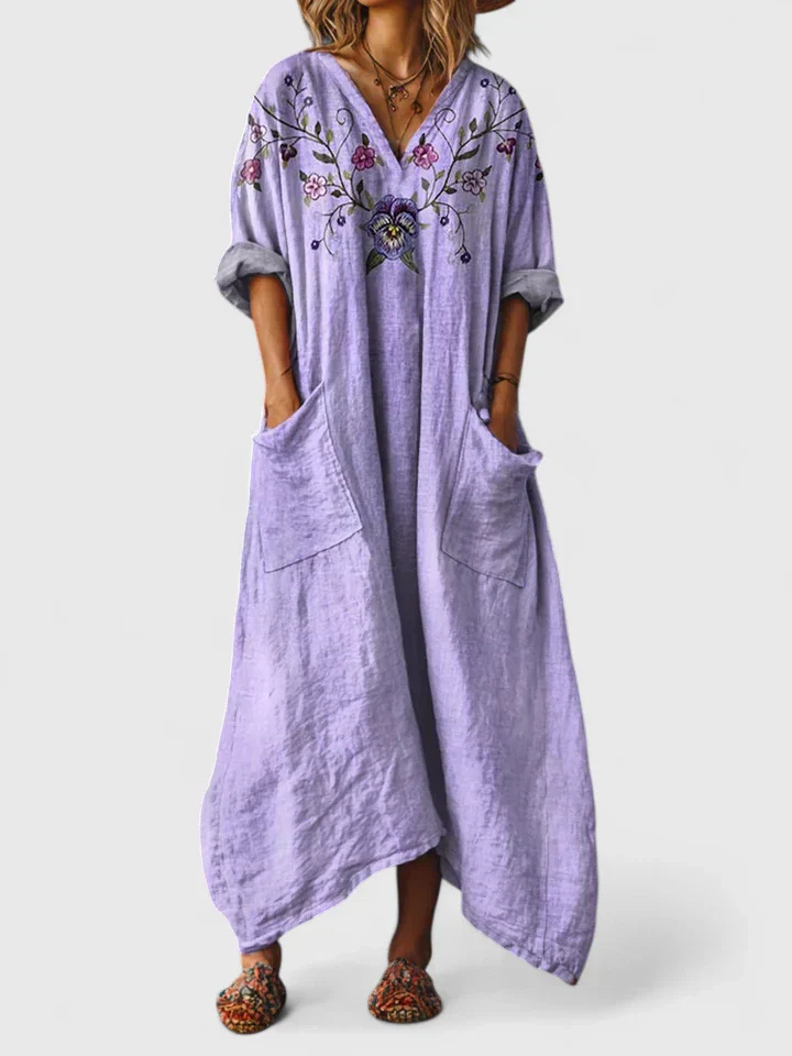 Boho Maxi Dress – Relaxed Daytime Look