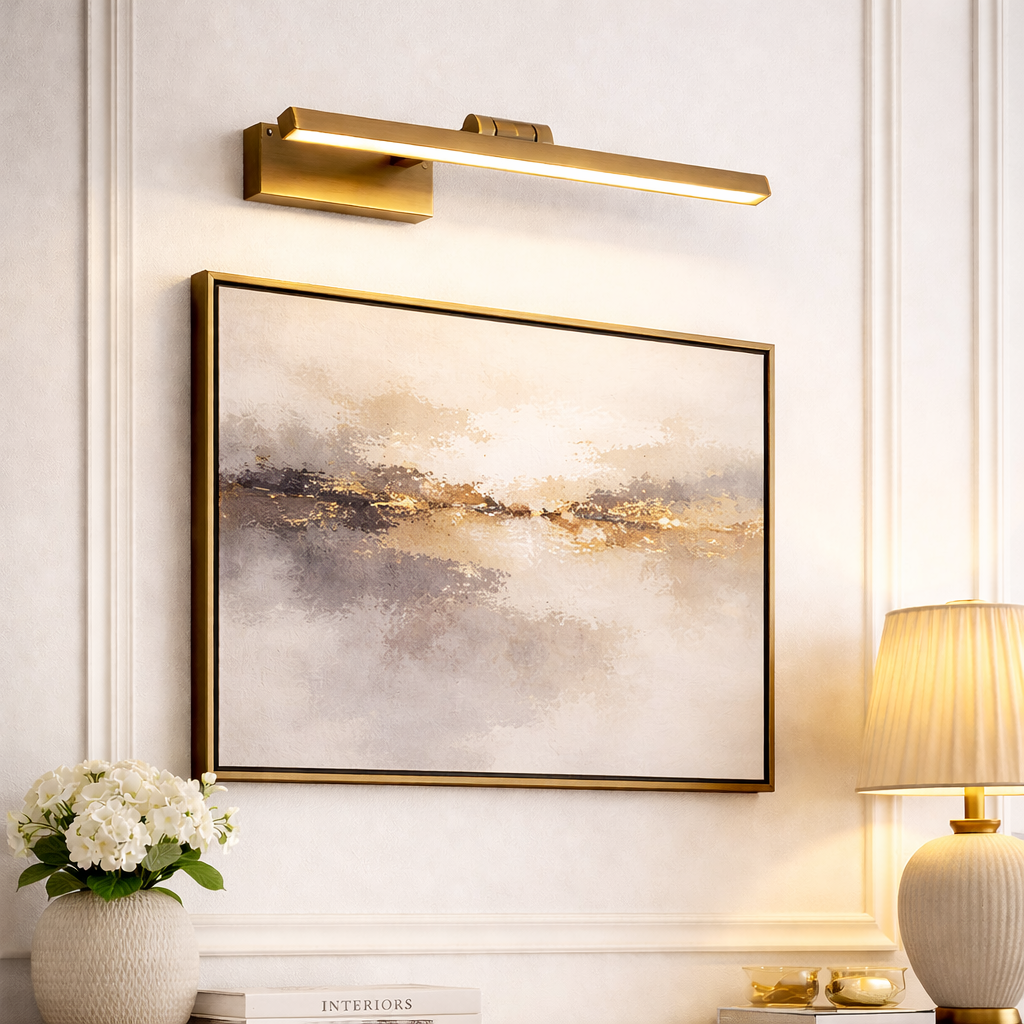 LED Picture Light Fixture – Modern Wall Art Light for Paintings & Frames