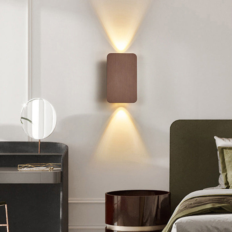 LED Wall Sconce Light Fixture – Modern Rectangular Indoor Wall Light