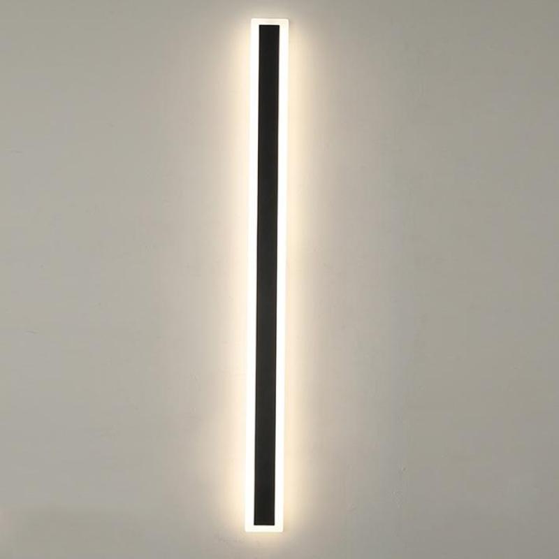 Outdoor Wall Light Fixture – Modern Waterproof Linear LED Wall Sconce