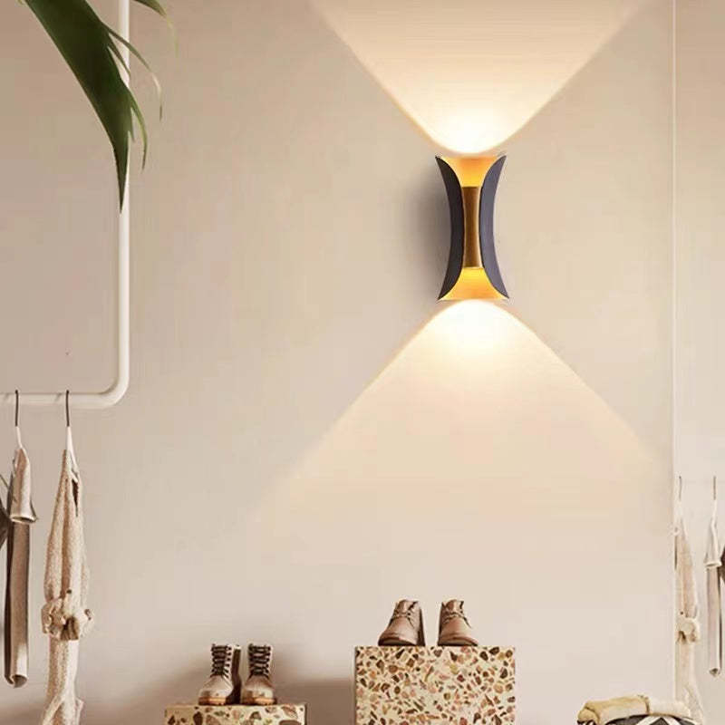 Outdoor Wall Light Fixture – Waterproof LED Up and Down Exterior Wall Sconce