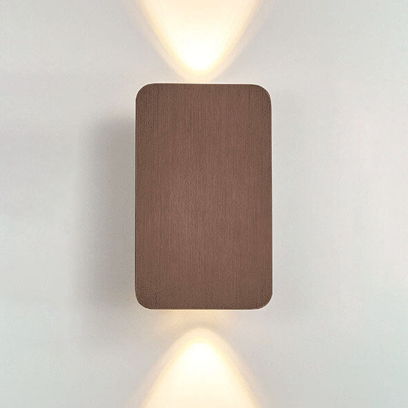 LED Wall Sconce Light Fixture – Modern 2-Light Up and Down Wall Light