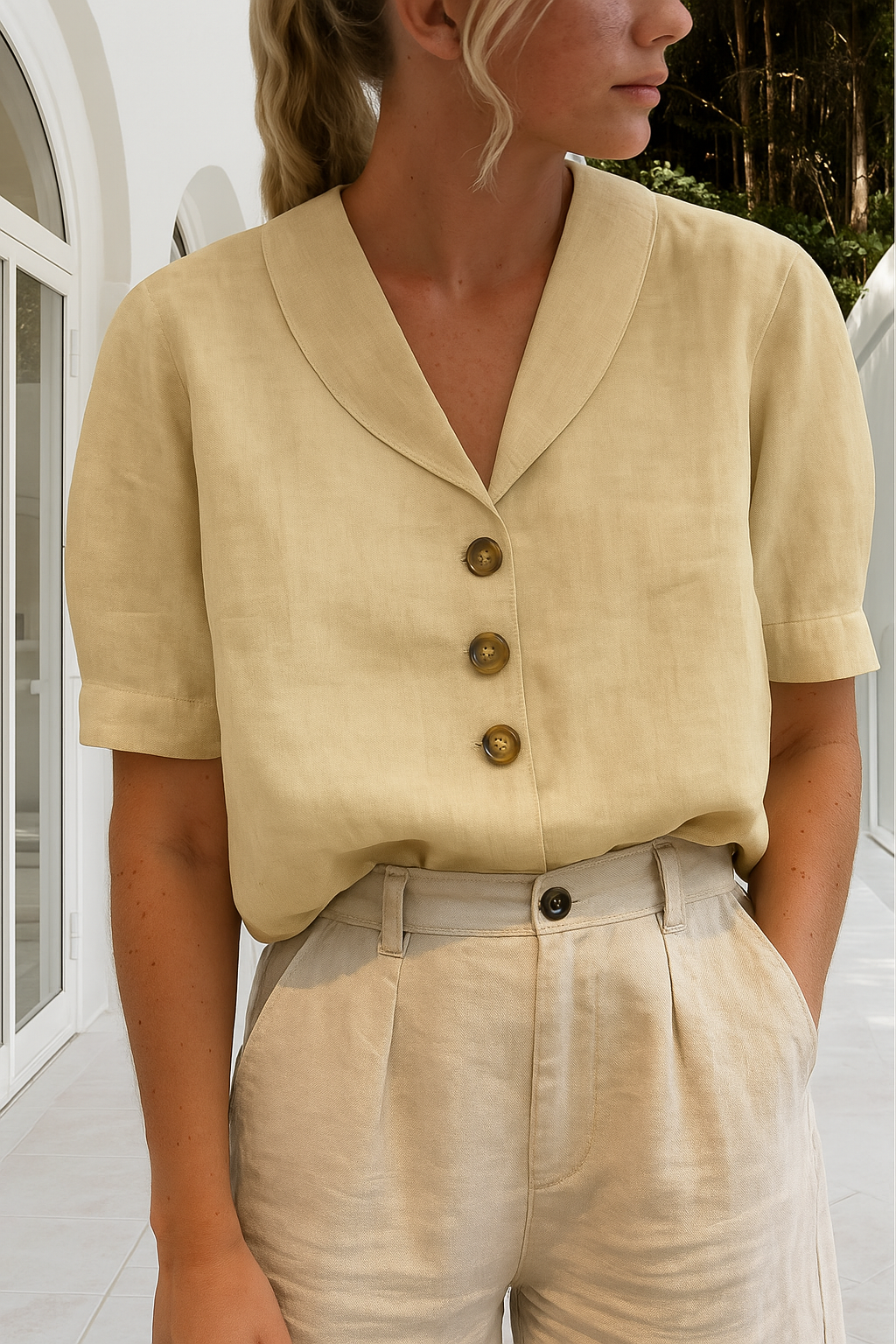 Collared Blouse 2 – Easy Summer Style