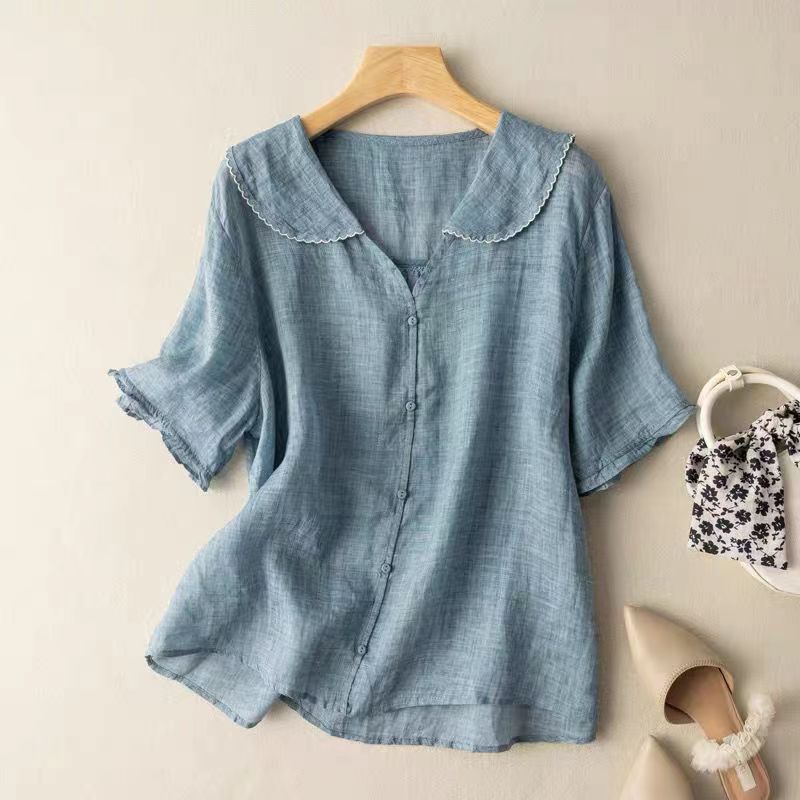 Collared Blouse – Easy Summer Style