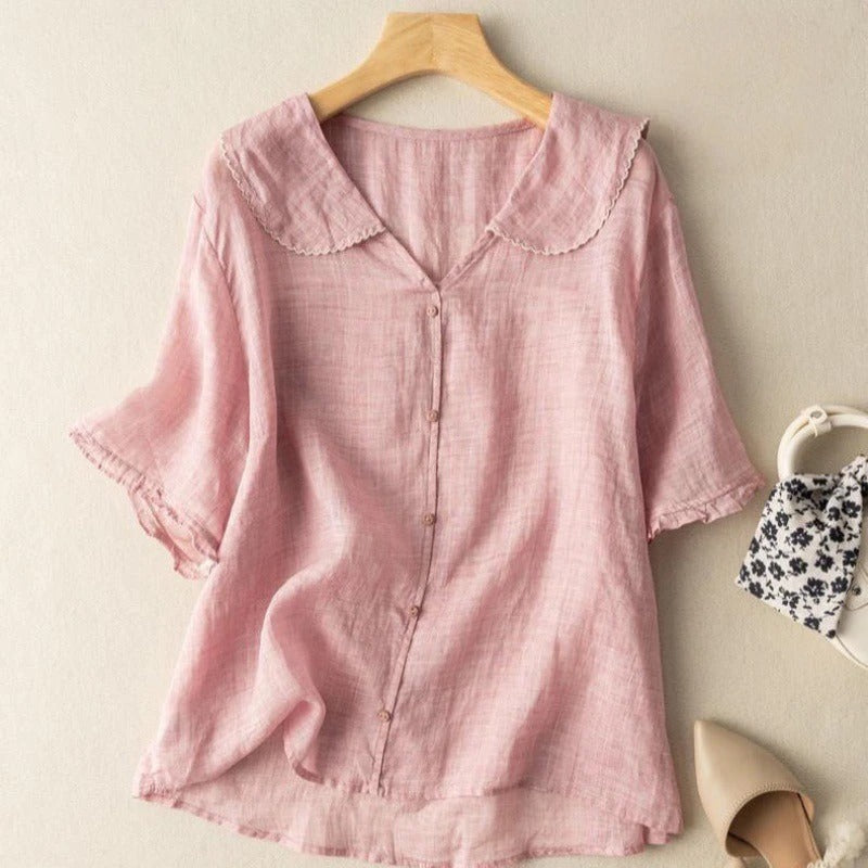 Collared Blouse – Easy Summer Style