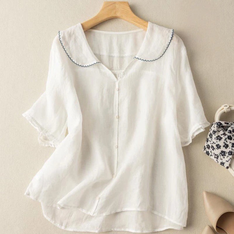Collared Blouse – Easy Summer Style