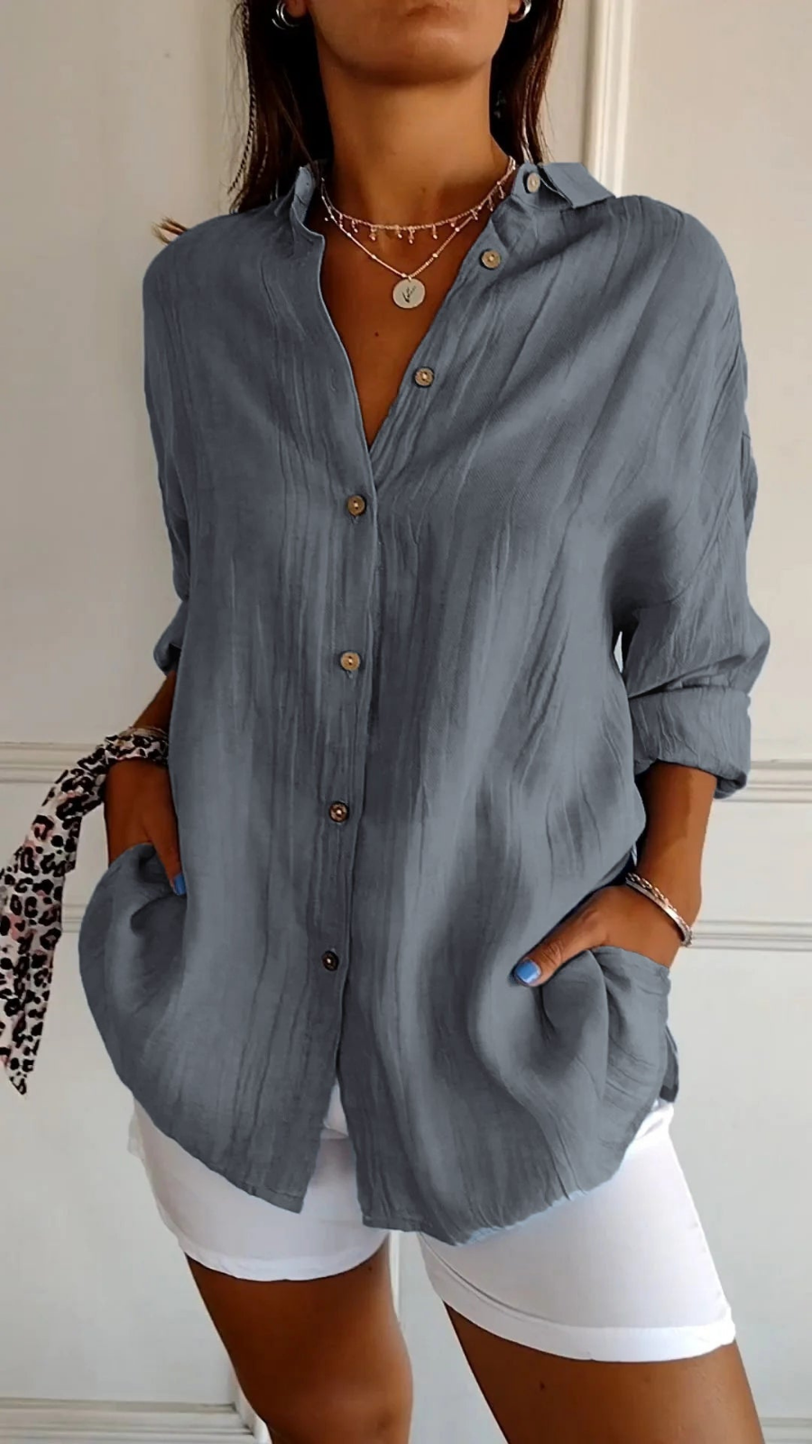 Collared Shirt – Elegant Occasion Silhouette