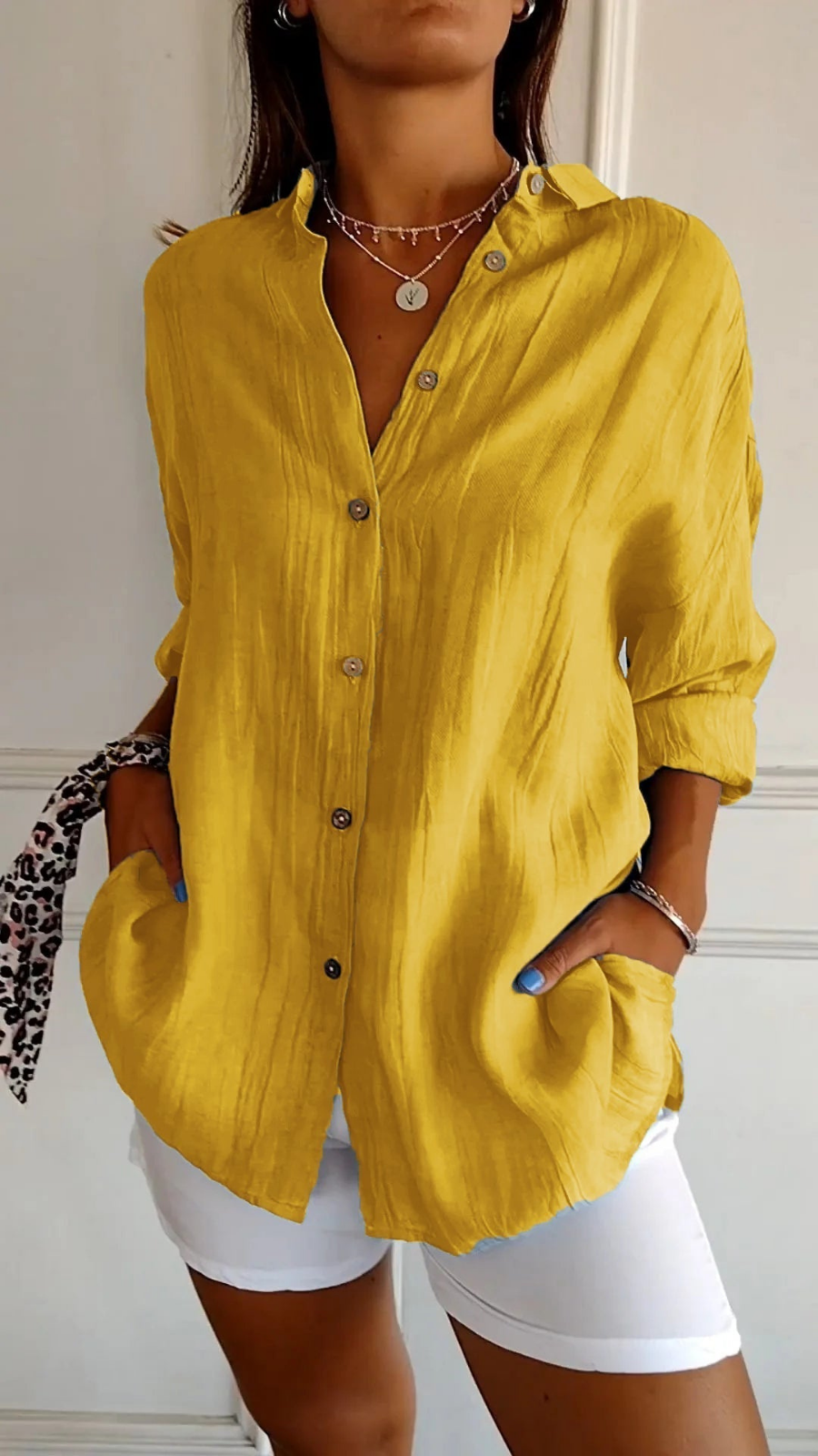 Collared Shirt – Elegant Occasion Silhouette