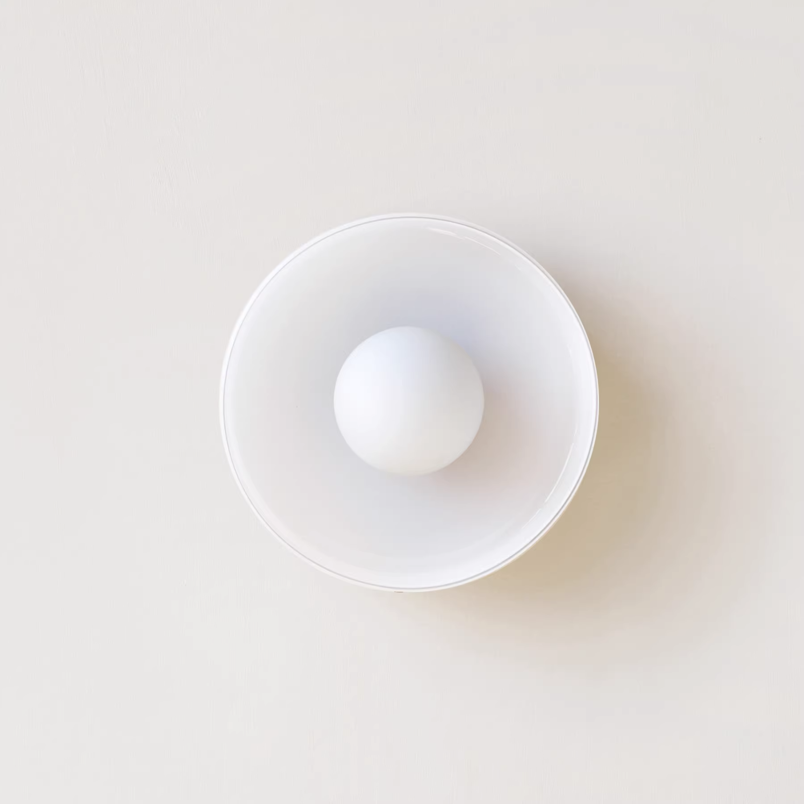 Glass Flush Mount Ceiling Light Fixture – Modern Round Ceiling Light