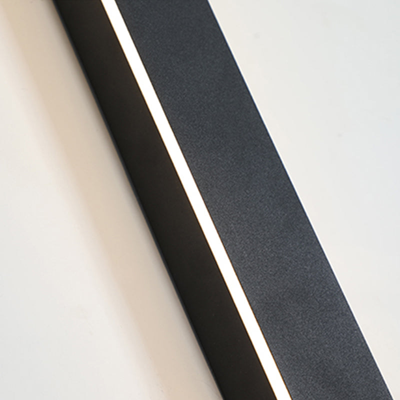 LED Outdoor Wall Light Fixture – Modern Waterproof Linear Exterior Wall Light