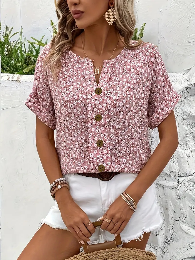 Floral Blouse – Easy Summer Style