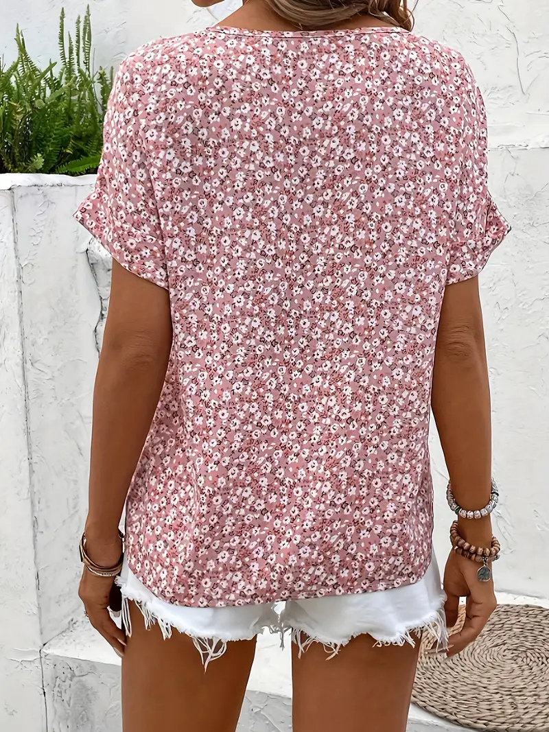 Floral Blouse – Easy Summer Style