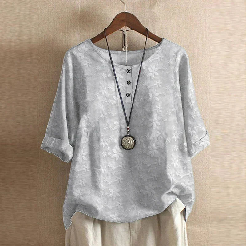 Floral Blouse – Refined Everyday Ease