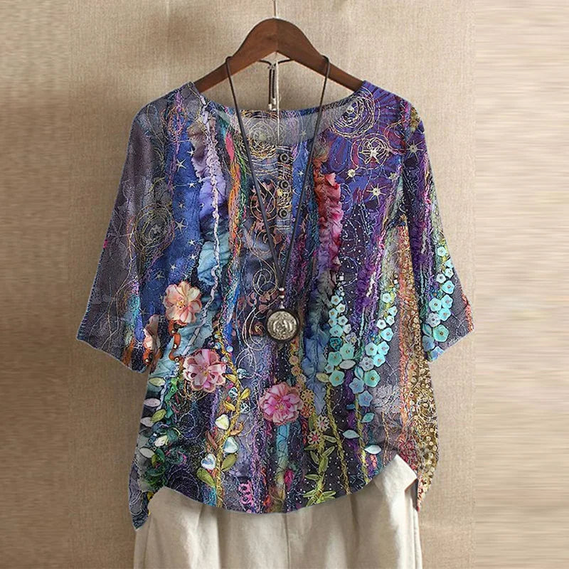 Floral Blouse – Refined Everyday Ease