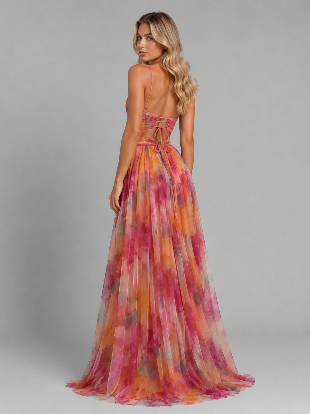 Floral Maxi Bodycon Dress – Evening-Ready Elegance