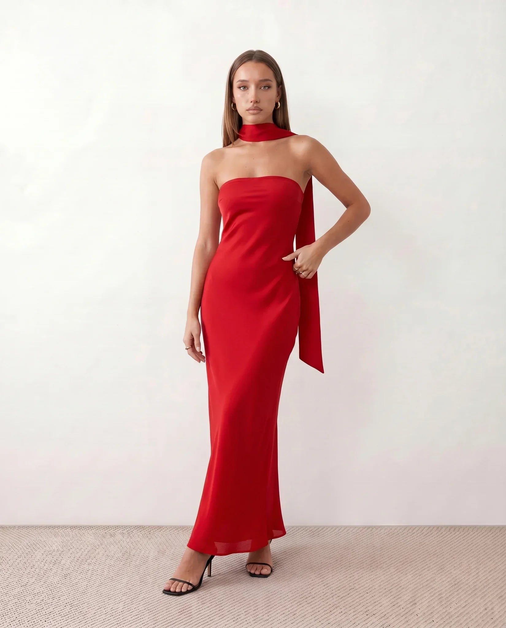 Floral Maxi Bodycon Dress – Evening-Ready Elegance