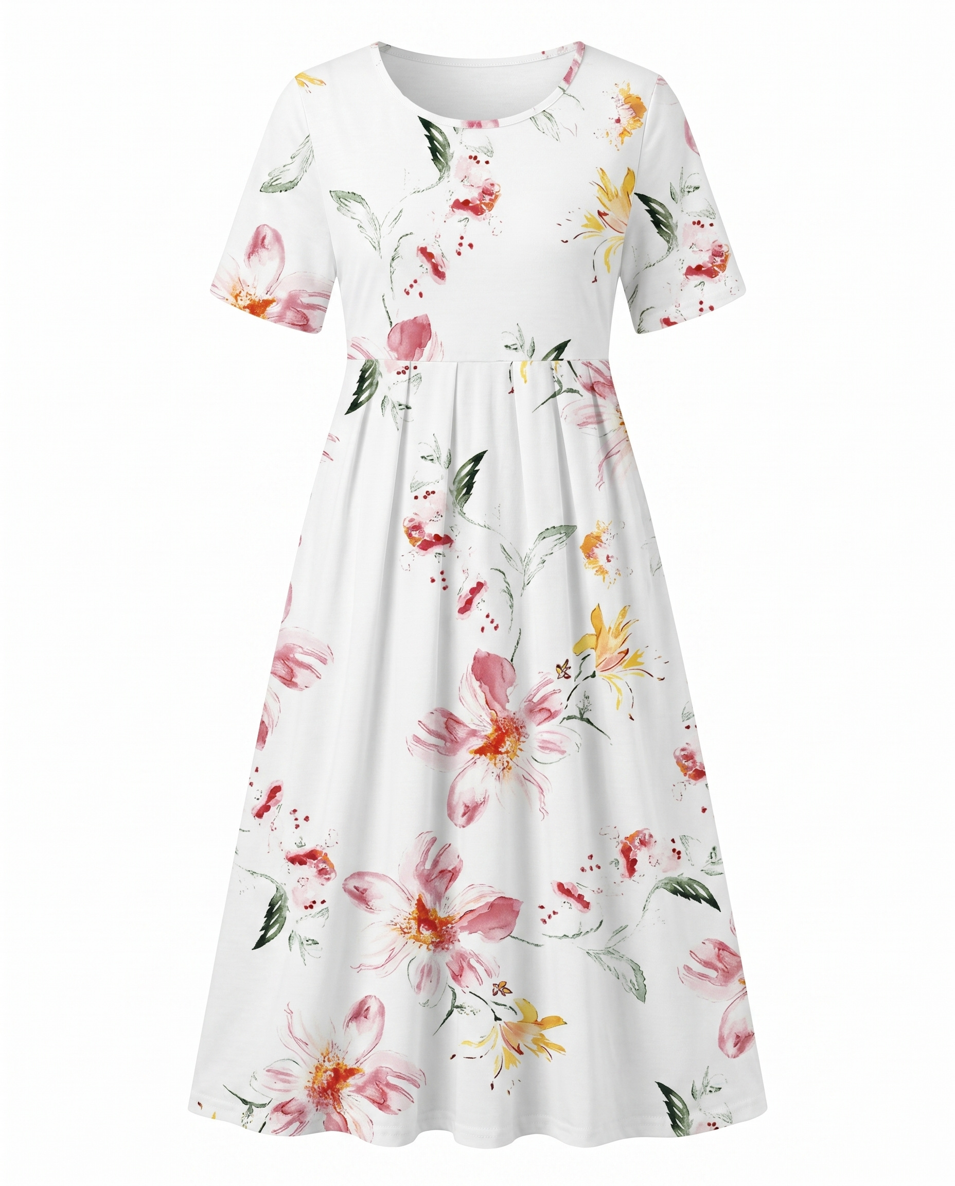 Floral Midi A-Line Jumpsuit – Relaxed Holiday Look