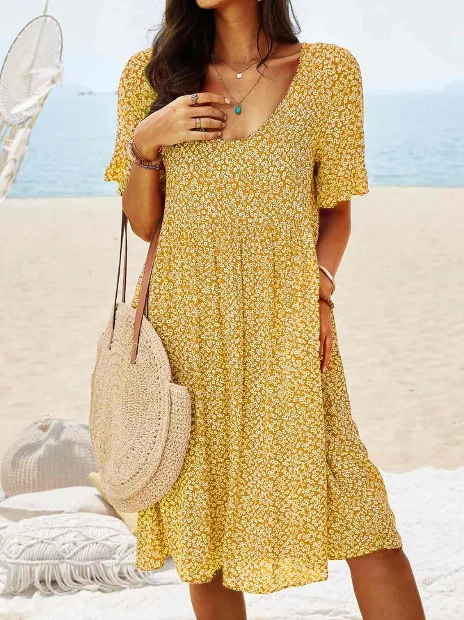 Floral Mini Dress – Effortless Summer Style