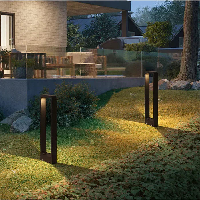 Outdoor Path Light Fixture – Modern LED Bollard Pathway Light