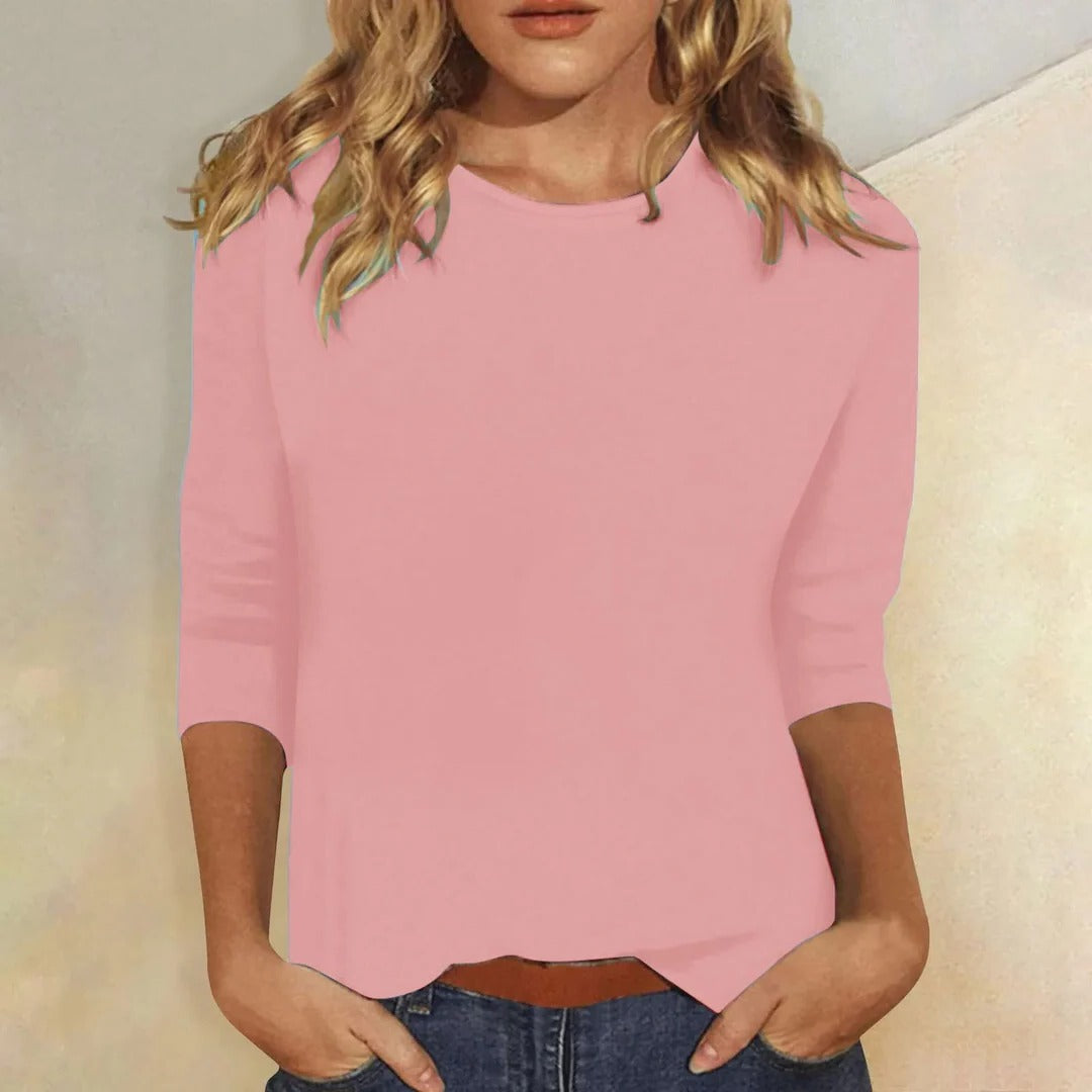 High-Neck Top – Polished Daytime Style