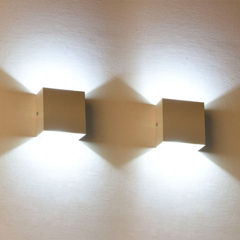 Outdoor Up Down Wall Light | Adjustable LED Waterproof Wall Sconce