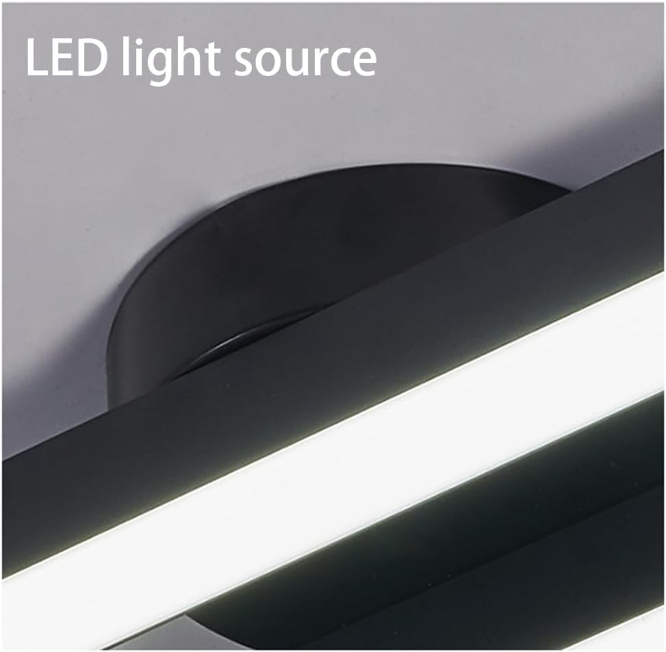 LED Ceiling Light Fixture – Modern Linear Semi-Flush Mount Ceiling Light