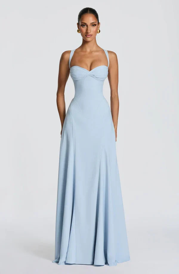 Lace Maxi Bodycon Dress – Evening-Ready Elegance