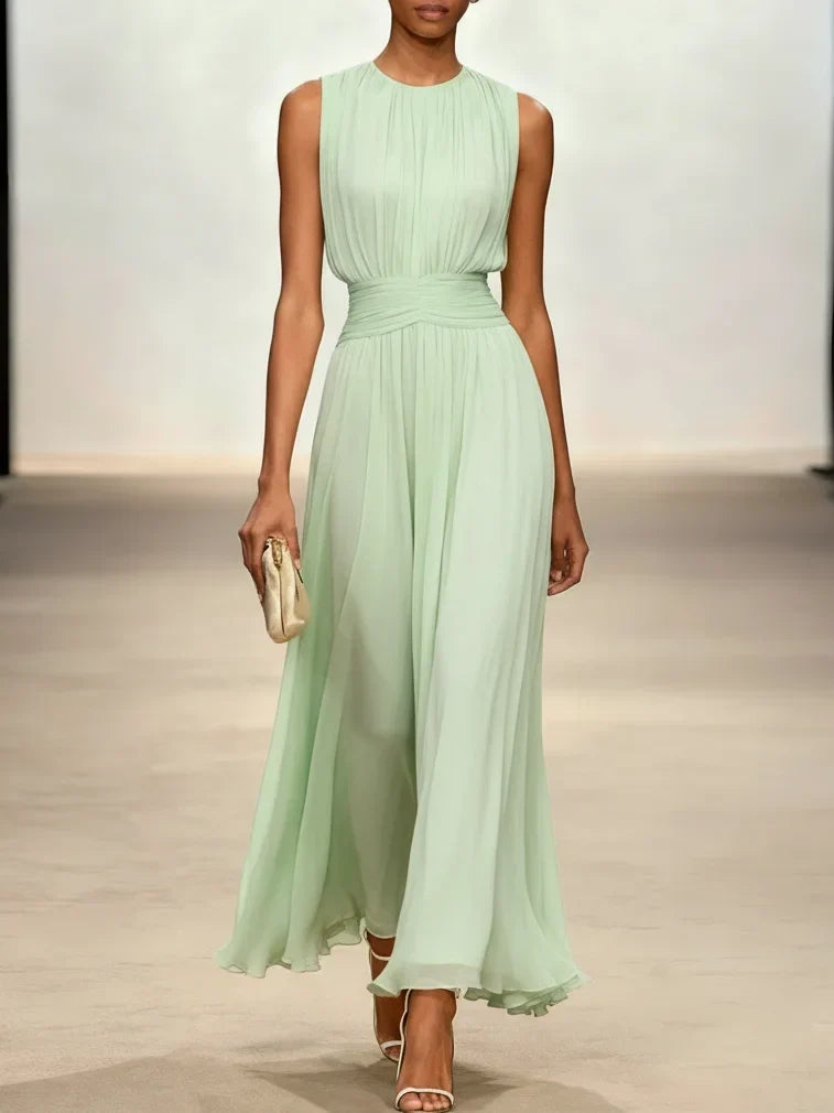 Maxi A-Line Wedding Guest Dress – Refined Occasion Look