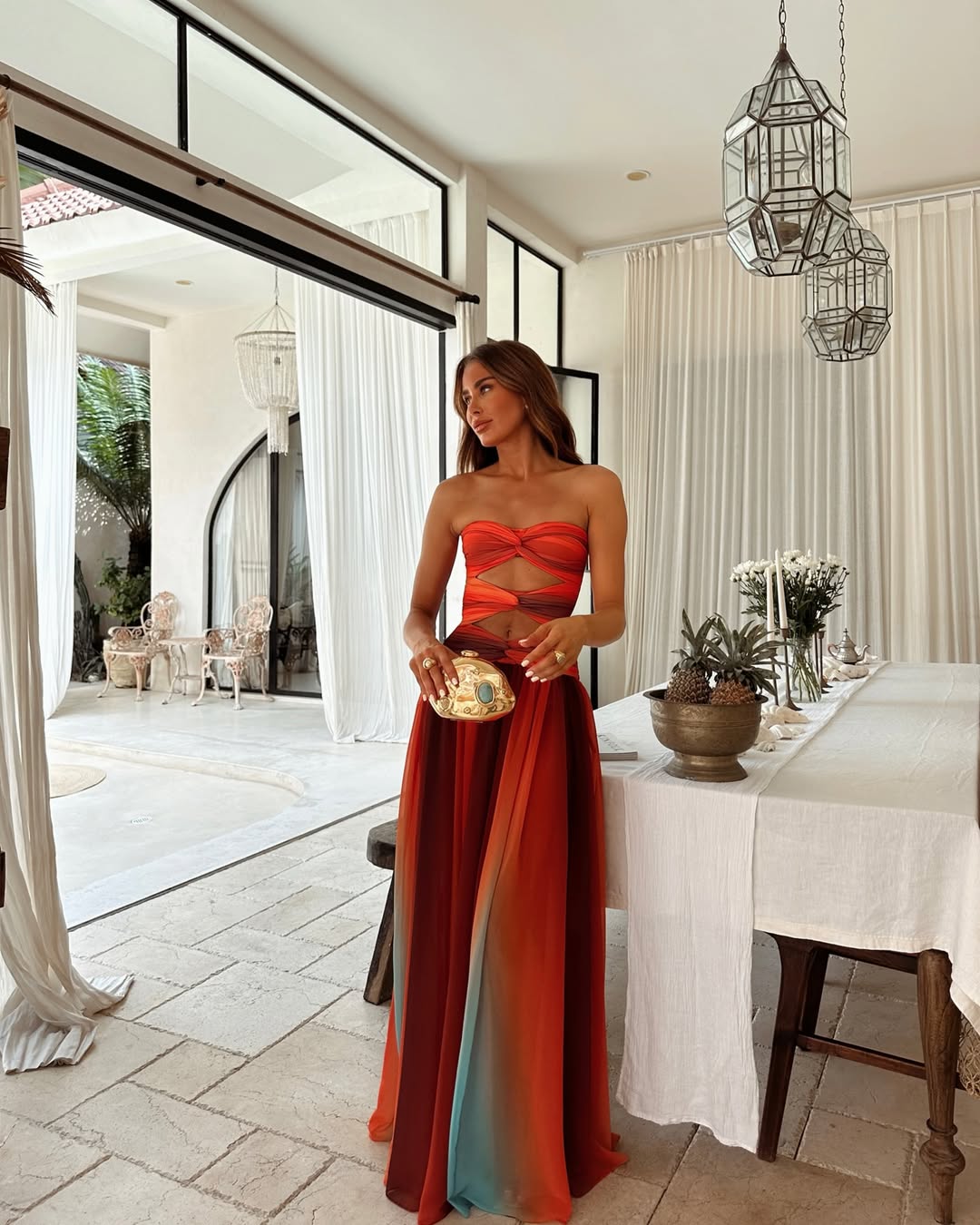 Maxi A-Line Dress – Evening-Ready Elegance