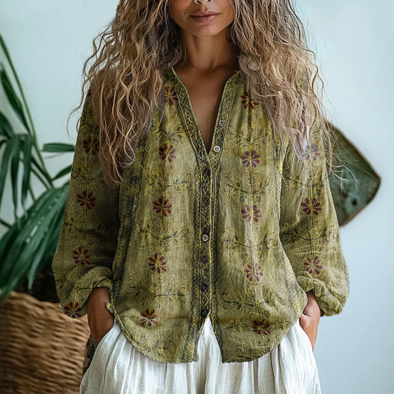 Maxi Blouse – Evening-Ready Elegance