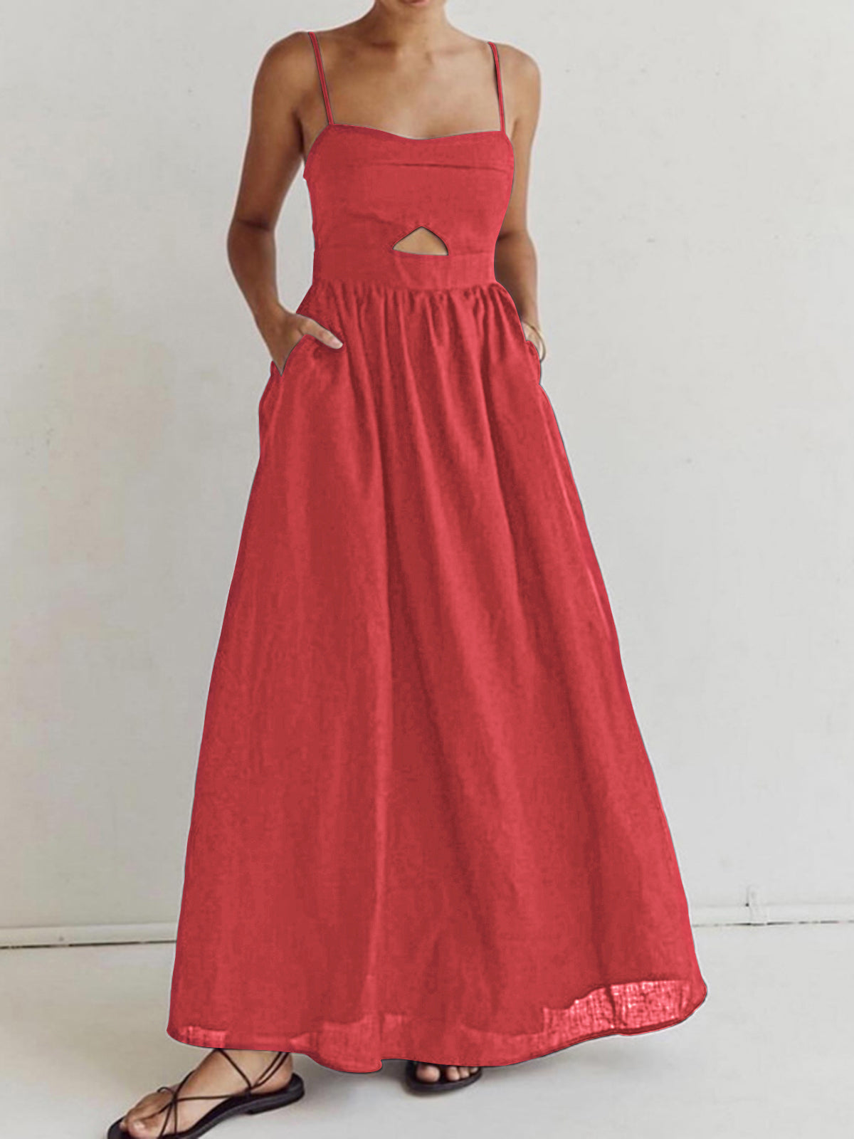 Maxi Collared Dress – Refined Everyday Ease