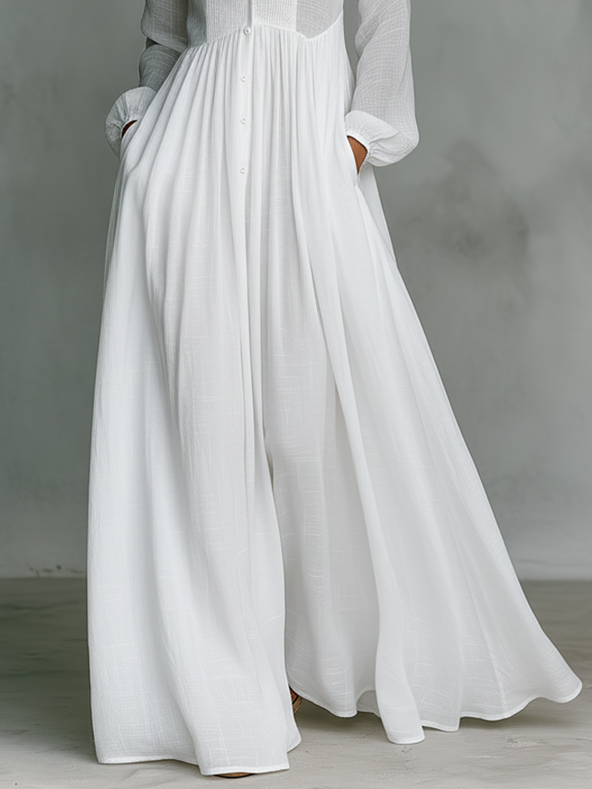 Maxi Collared Dress – Smart Everyday Style