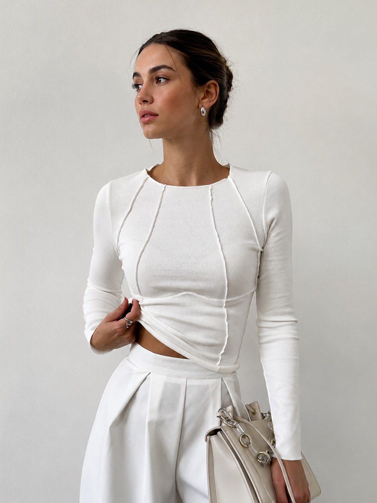Maxi High-Neck Top – Elegant Warm-Weather Style