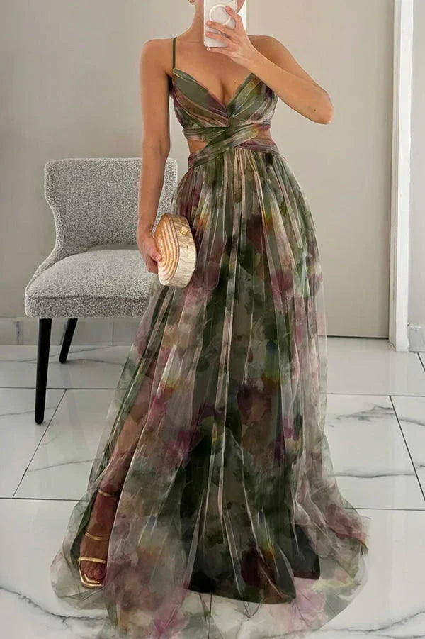 Maxi Sleeveless Wedding Guest Dress – Refined Occasion Look