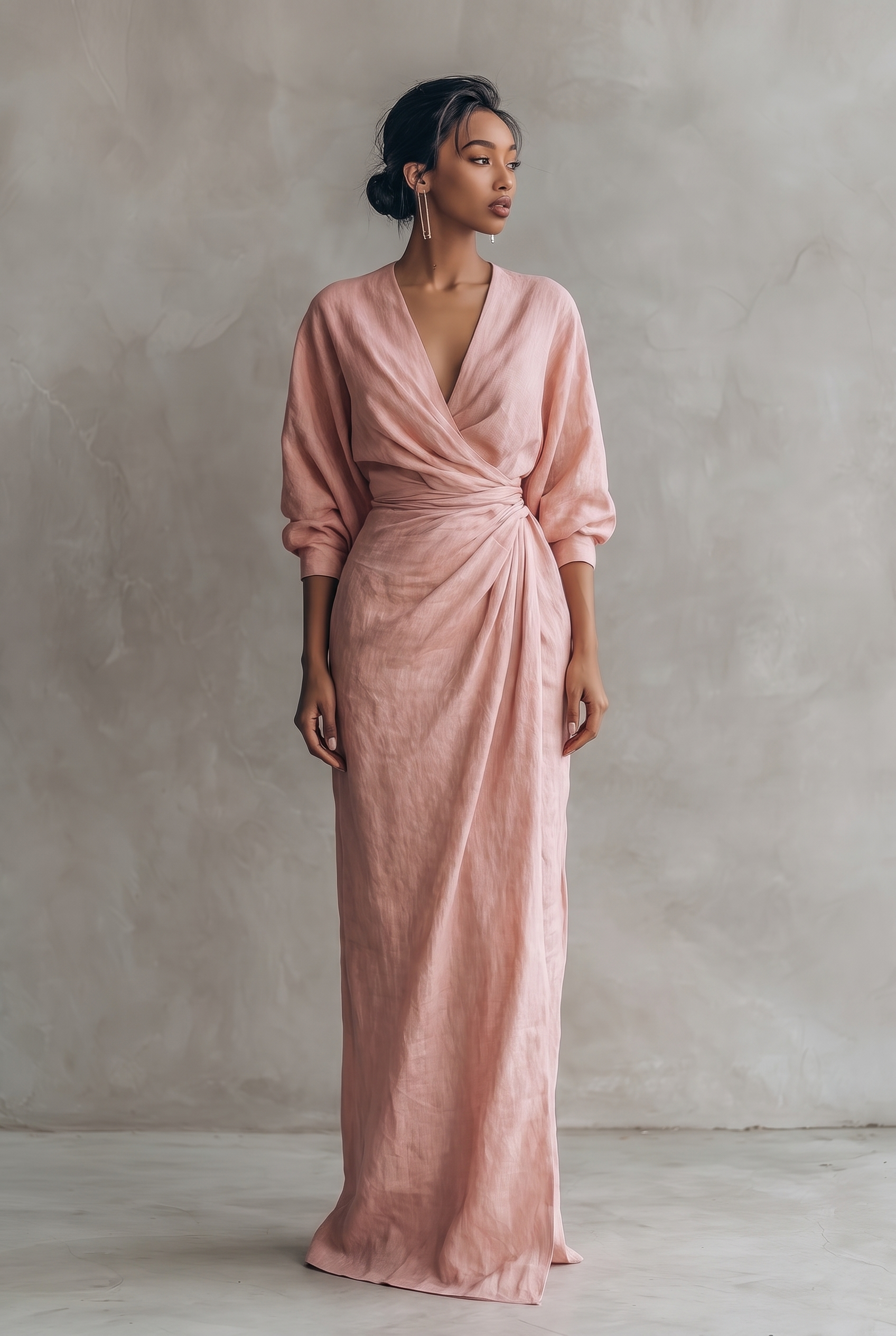 Maxi V-Neckline Dress – Easy Warm-Weather Style
