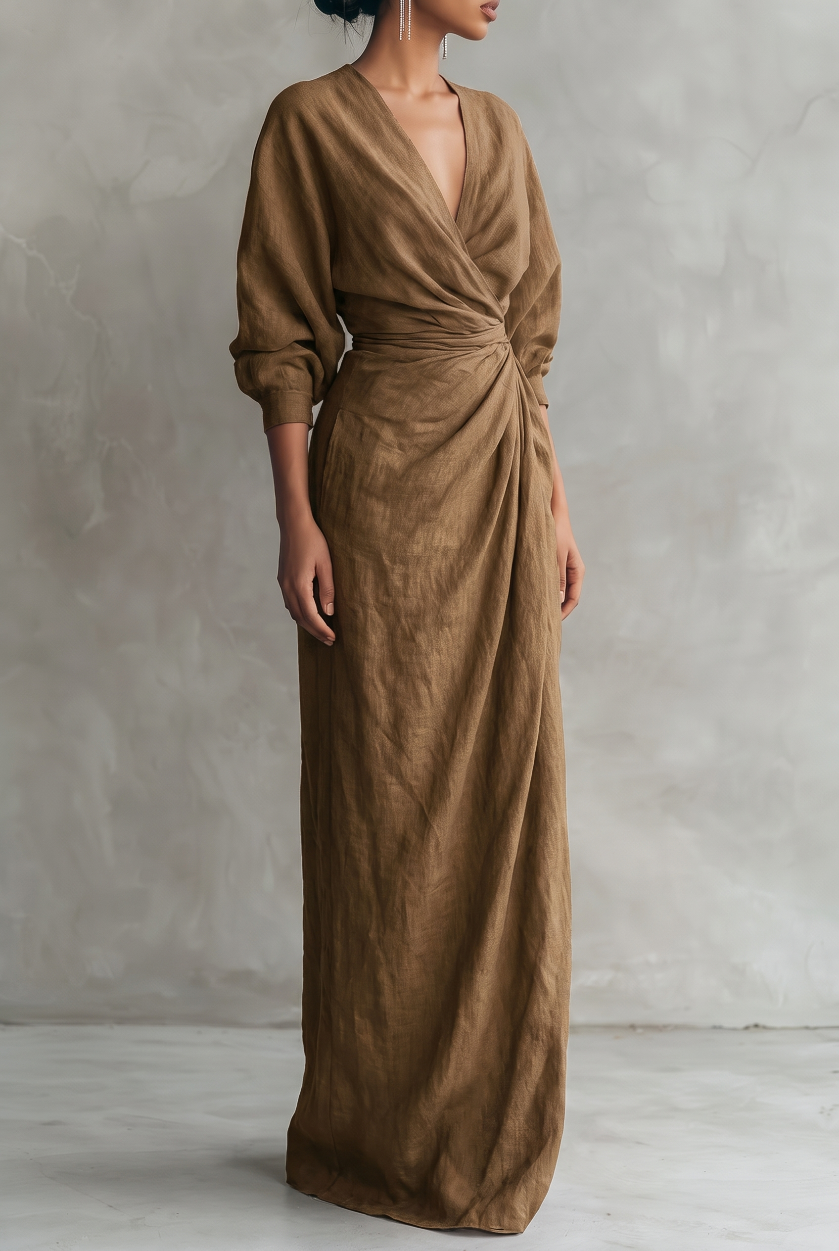 Maxi V-Neckline Dress – Easy Warm-Weather Style