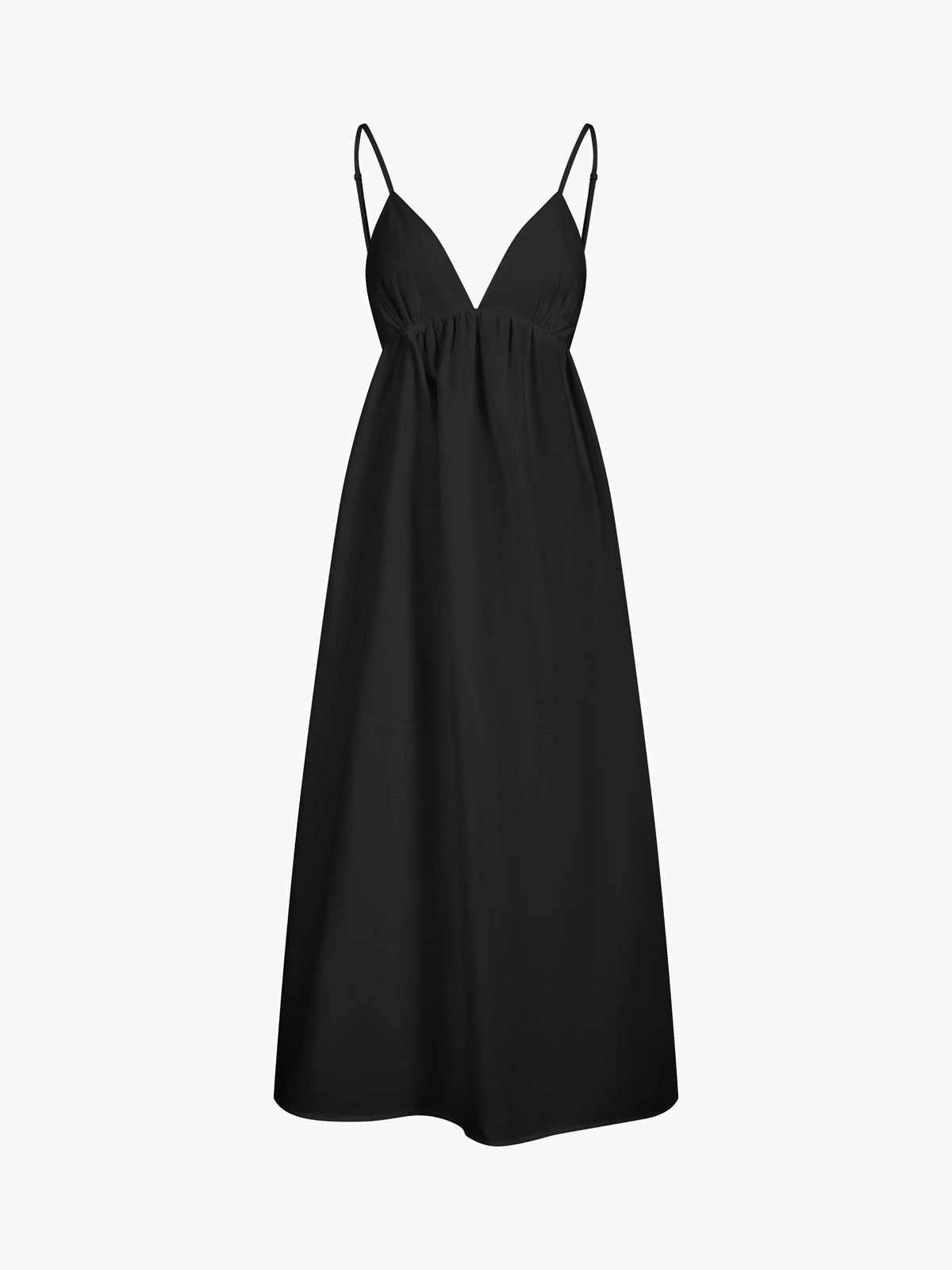 Maxi V-Neckline Dress – Refined Everyday Ease