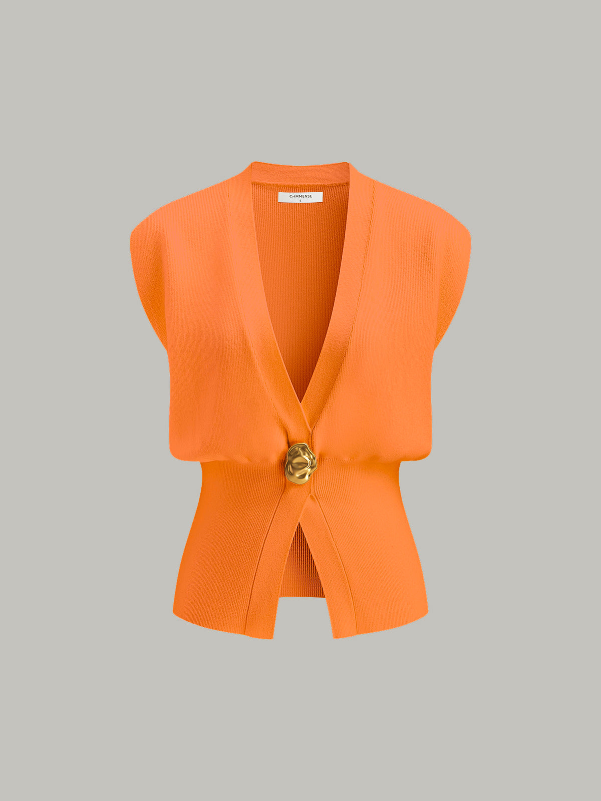 Maxi V-Neckline Knit Top – Effortless Summer Silhouette