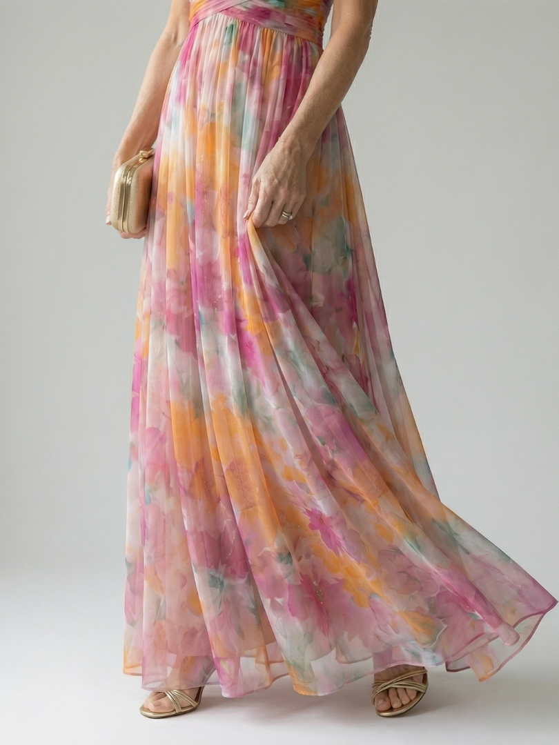 Maxi Wedding Guest Dress 2 – Elegant Summer Occasion Style
