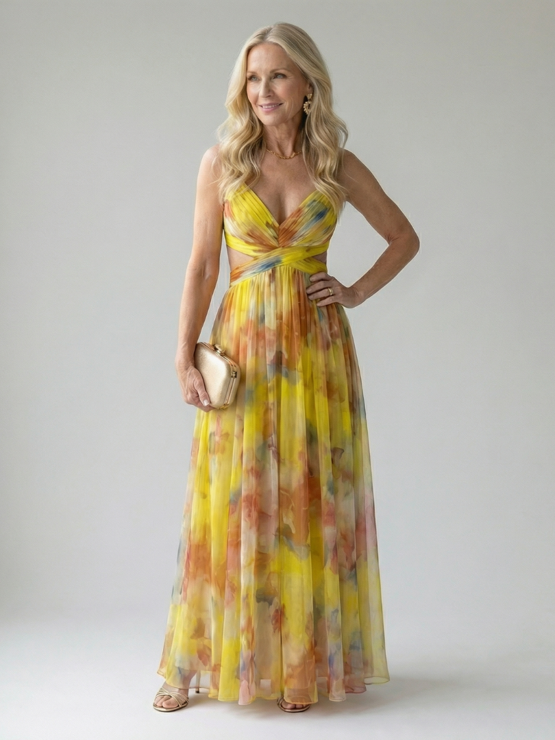 Maxi Wedding Guest Dress 2 – Elegant Summer Occasion Style