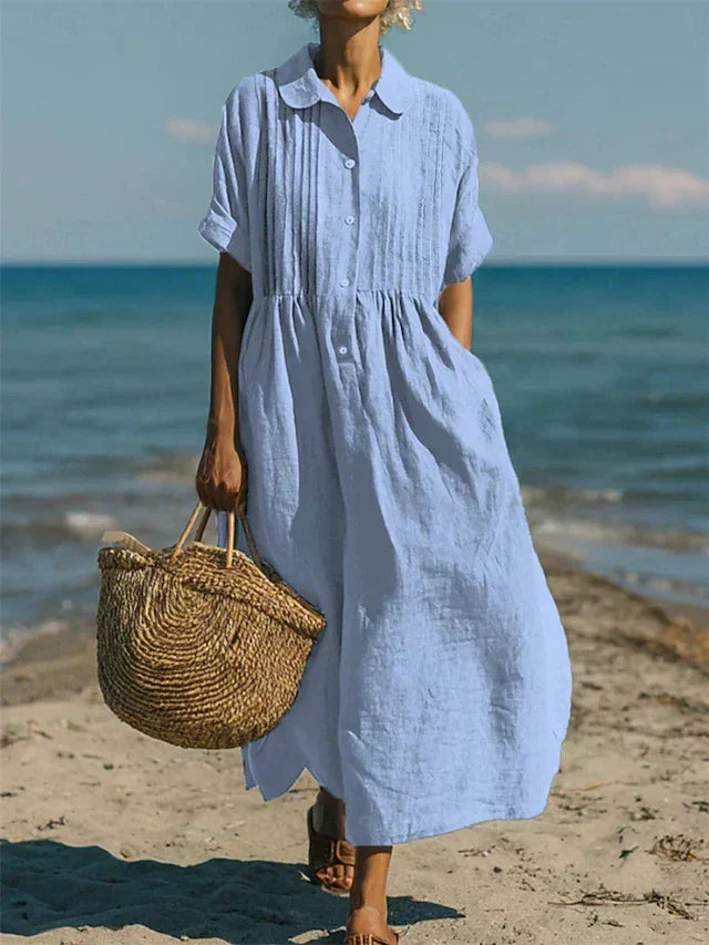 Midi Collared Dress – Easy Everyday Style